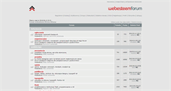 Desktop Screenshot of forum.webesteem.pl