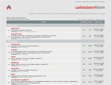 Tablet Screenshot of forum.webesteem.pl